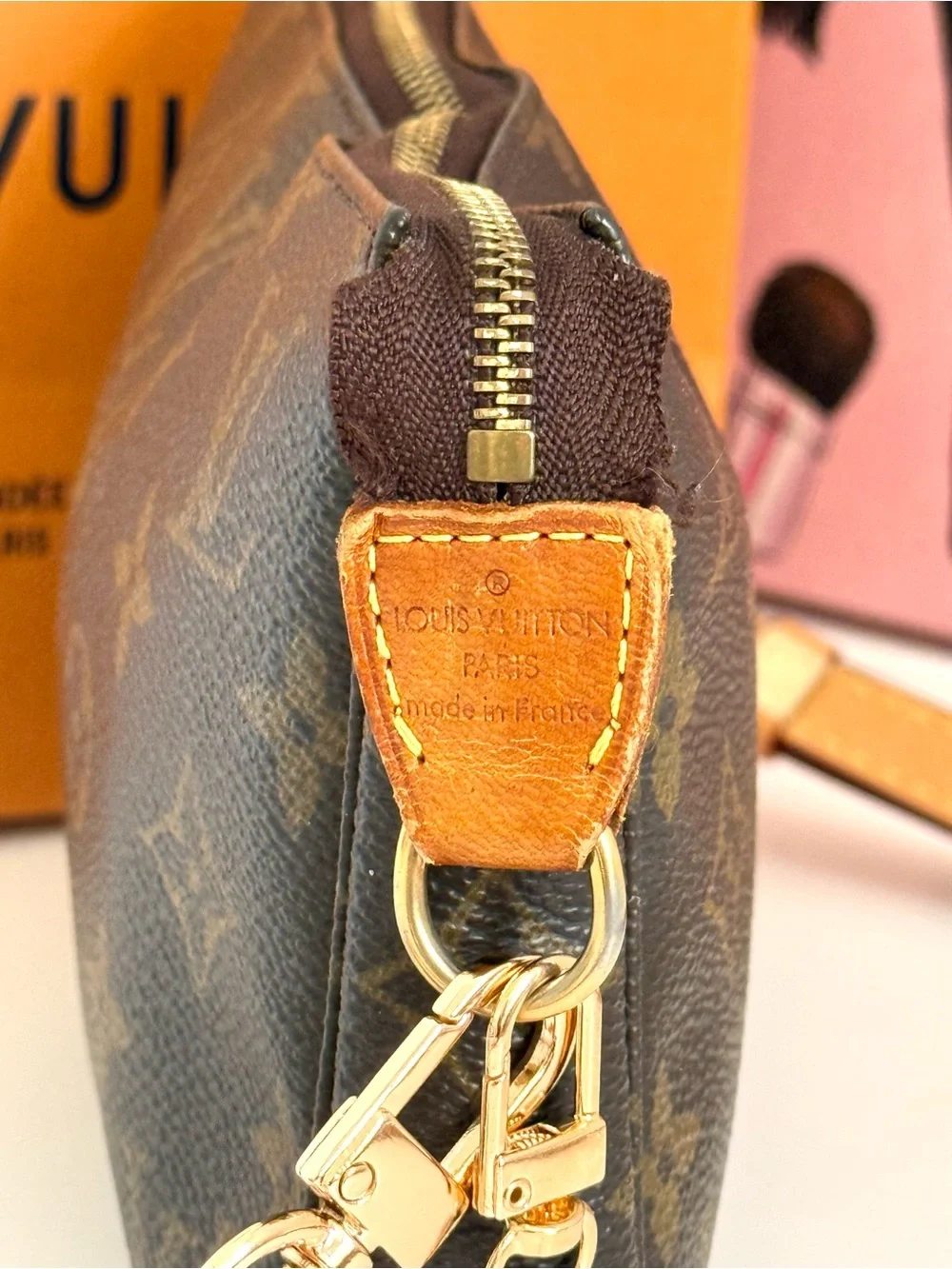 Louis Vuitton Pochette Accessories Monogram 🌟 - Picture 7 of 15